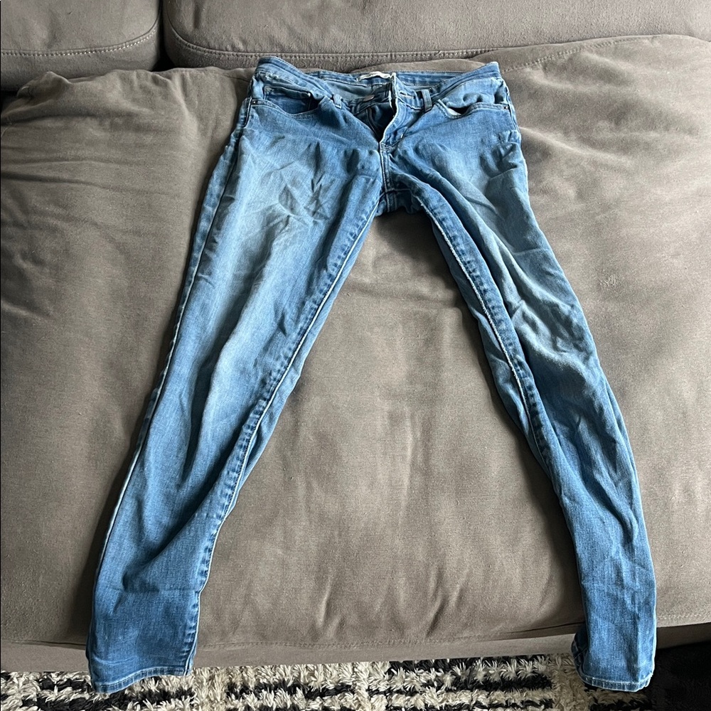 Levi's Women's Skinny Jeans - Light Blue